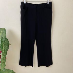 Chicos Women’s wide leg Career Trouser  Pants 1.5(10) Short High Rise Stretch